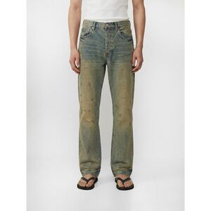 Purple Jeans Men Yellow
